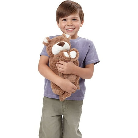 Animal Planet 3-in-1 Travel Buddy Pillow and Blanket, Bear