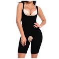 thumbnail image 4 of Outfmvch Shapewear Bodysuits Waist Shapers Shaping Panties Waist Women's Slim Belly Bra Body in Shaping Thigh Shapers(clearance) Black a, 4 of 9