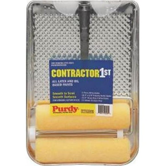 Purdy Corporation Roller Tray Kit 4Pc Metal 9In 810200