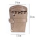 thumbnail image 2 of Estuche para tijeras de peluquería de cuero sintético, funda para tijeras de peluquería, bolsa para herramientas de estilista., 2 of 5