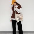 thumbnail image 4 of Bolsa cruzados japoneses de niña de secundaria de hombro Ita (Blanco) Ehuebsd Para Estrenar, 4 of 8