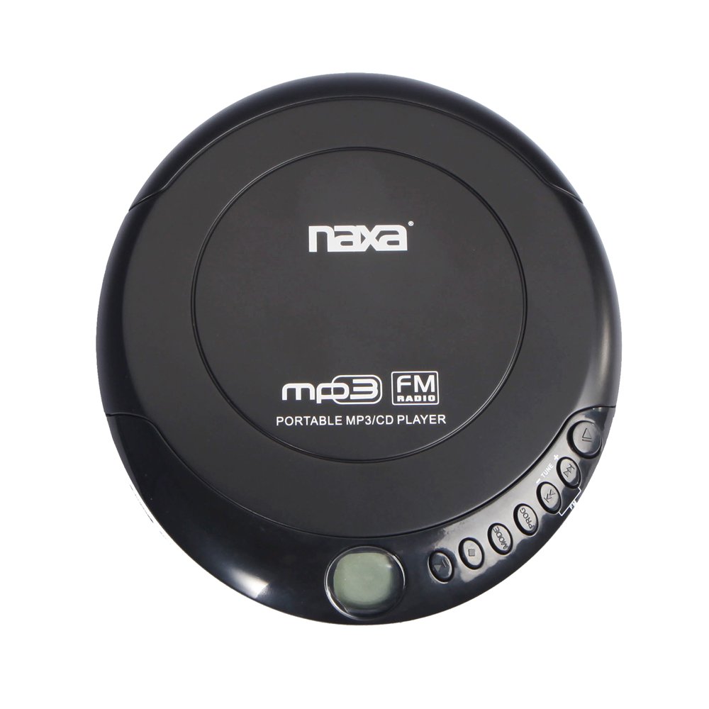 Naxa Portable MP3/CD Player with 100 Second AntiShock & FM Scan Radio