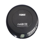 Naxa Portable MP3/CD Player with 100 Second Anti-Shock & FM Scan Radio