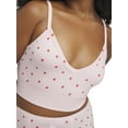 thumbnail image 6 of Mills by Millie Bobby Brown Women's Softie Ribbed V-Neck Bralette, Sizes XS-XXXL, 6 of 9