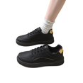 thumbnail image 3 of Women Sneakers Faux Leather Casual Shoes Comfortable Soft Walking Shoes for Dress and Everyday Wear Fashion Thick Sole Work Business Parties Tennis Sneaker, 3 of 4
