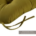 thumbnail image 2 of Greendale Home Fashions Kiwi Green Outdoor Dining Chair Cushion, 2 of 8