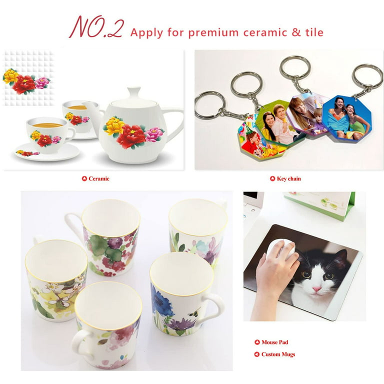 HTVRONT Sublimation Paper 11x17 Inch - 120 Sheets Easy to Transfer  Sublimation Paper for T-shirts, Tumblers, Mugs (A3)