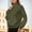 E-523Army Green, variant on FAOWME Women Pullover With Pocket Long Sleeve Turtleneck Solid Color Zipper Comfortable Fashion Soft Sweatshirt For Fall Winter Daily Wear Army Green L