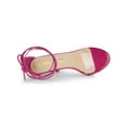 thumbnail image 4 of BLISSFUL STEP Women's Sandals Dress Shoes Stiletto Heels Clear Strap Lace up Sandals, 4 of 7