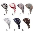 thumbnail image 2 of tredstone Bonnet de Chimiothérapie Imprimé Foulard Femmes Coton Turban Musulman Extensible Perte de Cheveux Baotou Noué Couvre-Chef, 2 of 9