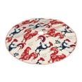 thumbnail image 2 of Bingfone Christmas Tree Skirt Mat Christmas Decoration Interior 48"-Roosters, 2 of 8