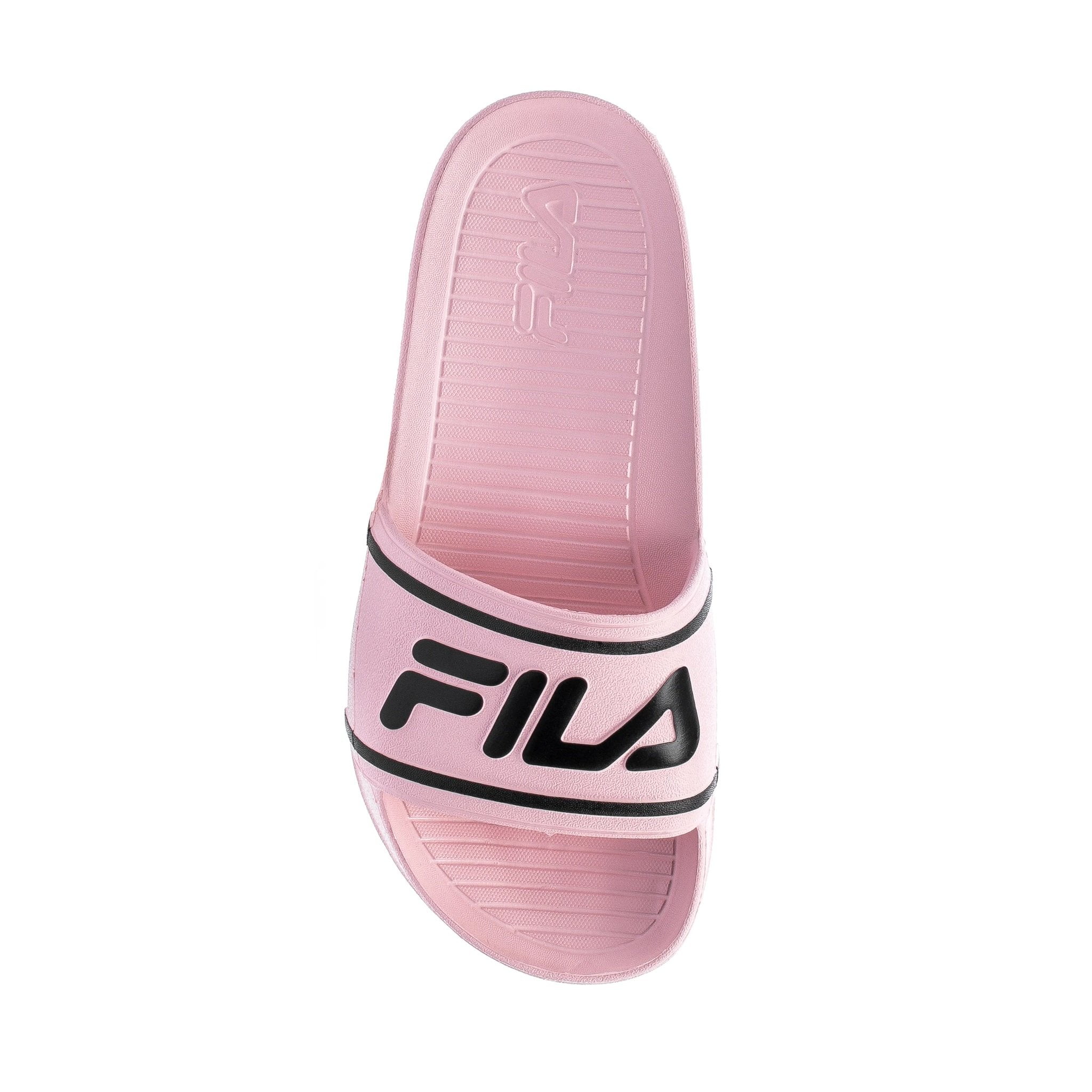 Kolibrie telescoop Uitvoerder FILA Women's Sleek Slide ST Sandals Pink Dogwood/Black, Size 9 - Walmart.com