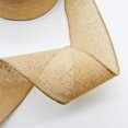 thumbnail image 3 of Cinta decorativa CT CRAFT LLC, con alambre de arpillera, 7,5 cm x 18 m, color natural, 3 of 5