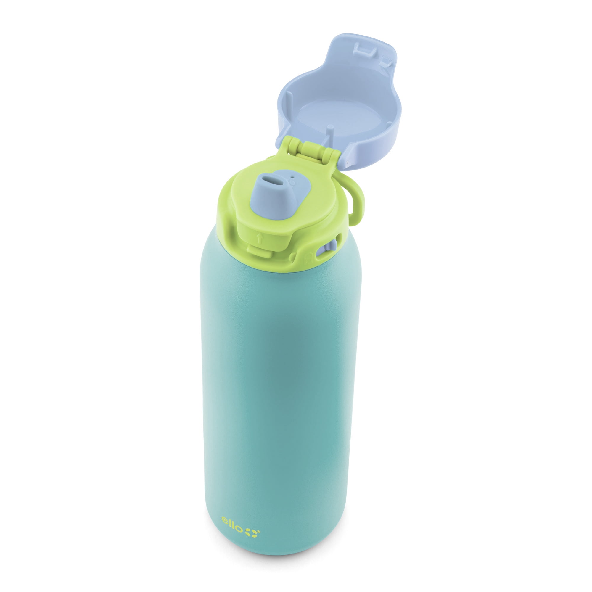Ello Flip & Fill Bouteille d’eau en acier inoxydable de 32 oz