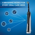 thumbnail image 4 of Paquete de 2 cepillos de dientes eléctricos Oral-B Pro 5000 SmartSeries con Bluetooth (edición negra) con kit de limpieza, 4 of 7