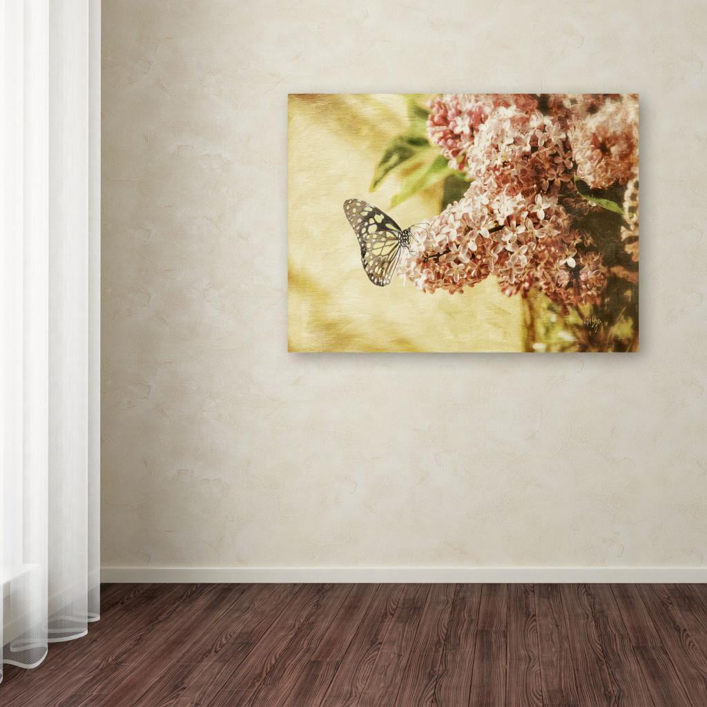 Trademark Fine Art "Sweet Lilacs" Canvas Art by Lois Bryan