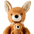 thumbnail image 4 of Spark Create Imagine Kangaroo Plush Toy Brown, 14inch, 4 of 7