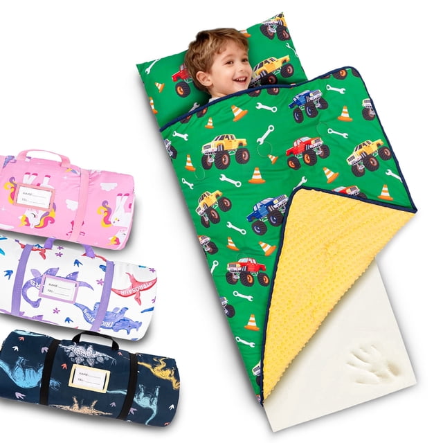 Primlect Tapete para Siesta, 55"x35", Sacos de Dormir de Espuma Engrosada con Funda Desmontable y Lavable, para Guardería