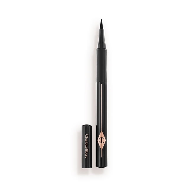Delineador Líquido Charlotte Tilbury Feline Flick Resistente al Agua Negro