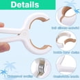 thumbnail image 2 of 12 Pack Beach Towel Clips,Heavy Duty Plastic Clothpins Beach Pool Chair Clip with Anti-Rust Springs, Quilt Drying Clip Strong Grip Holder to Keep Your Towel from Blowing Away, 2 of 7