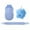 Blue, variant on OAVQHLG3B Mesh Loofah Sponges, Colored Bath Sponges, Soft Cushioned Shower Ball, Back Scrub Bath Strips for Body Scrub, Exfoliator, Kids, Women, Men