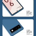 thumbnail image 5 of Funda de silicona Original de lujo para Google Pixel 6, 8, 7 Pro, 7A, 6A, funda trasera suave a prueba de golpes para Google Pixel 7, 6, 8 Pro, 5 of 5