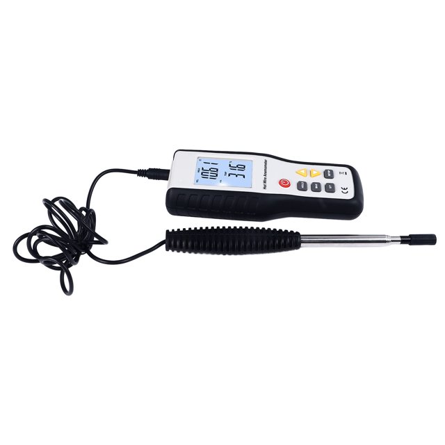 Thermal Anemometer, Handheld Multifunctional Wind Speed Meter for Factories