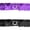 Purple, variant on Women's Shimmer Skinny Stretchy Waist Belts Sequins Decor Slim Elastic Belts 2PCS Royal Blue