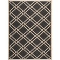 thumbnail image 1 of Safavieh Courtyard Black Indoor Outdoor Rug - 9' x 12', 1 of 3