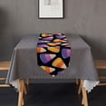 thumbnail image 5 of GZHJMY Halloween Funny Candy Corn Table Runner Seasonal Table Cloth Runner for Kitchen Dining Table Wedding Party Holiday Coffee Dining Home Decor 13 x 70 Inches, 5 of 7