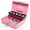 Pink, variant on SkyAuks Piggy Bank, Cash Box with Money Tray and Key Lock to Secure Money, Jewelry, 11.8"x 9.5"x3.5", Pink