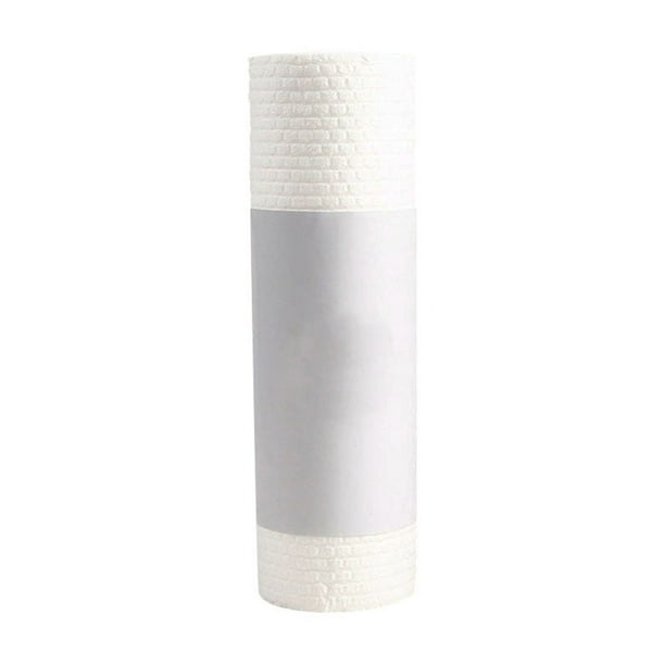 CAROOTU 50 Towels Roll Disposable Kitchen Tissue Paper Wet and Dry Dual Uses