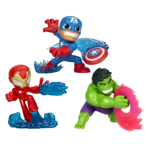 Set de figuras de acción Marvel Avengers Mighty-Verse Series 1