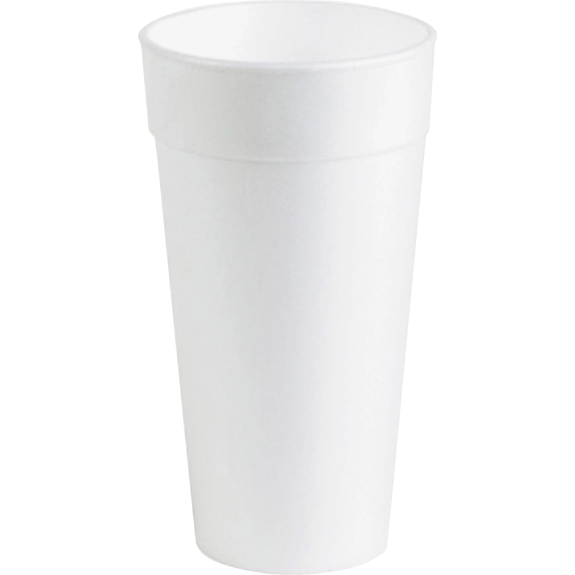 Genuine Joe, GJO25250, Styrofoam Cup, 500 / Carton, White, 20 fl oz