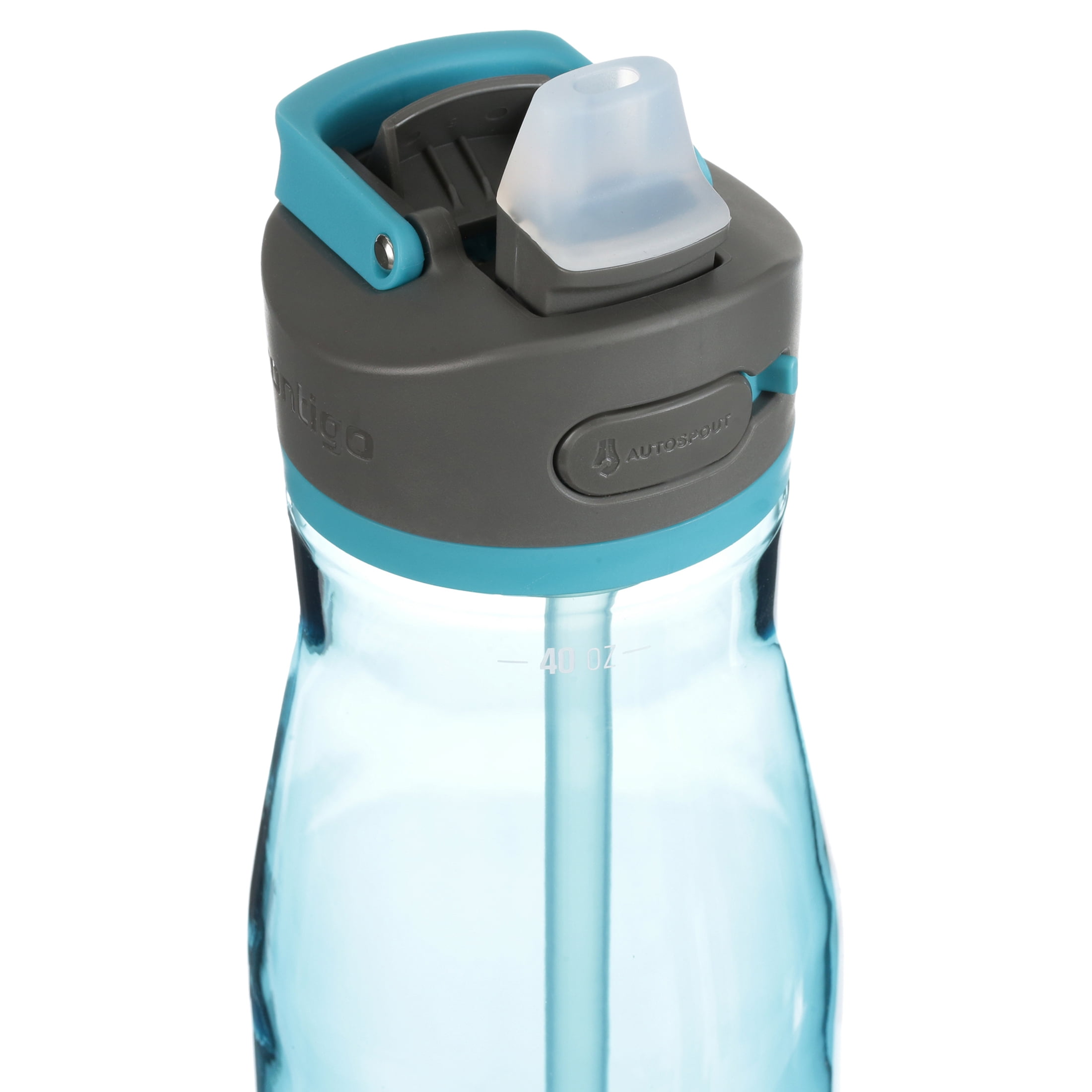 Contigo ASHLAND 2.0 Tritan Water Bottle with AUTOSPOUT® Lid, Licorice, 40 oz