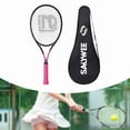 thumbnail image 6 of yotijay Large Head Tennis Racket Tennis Racquet Training Equipment Garden Practical with Pink, 6 of 8