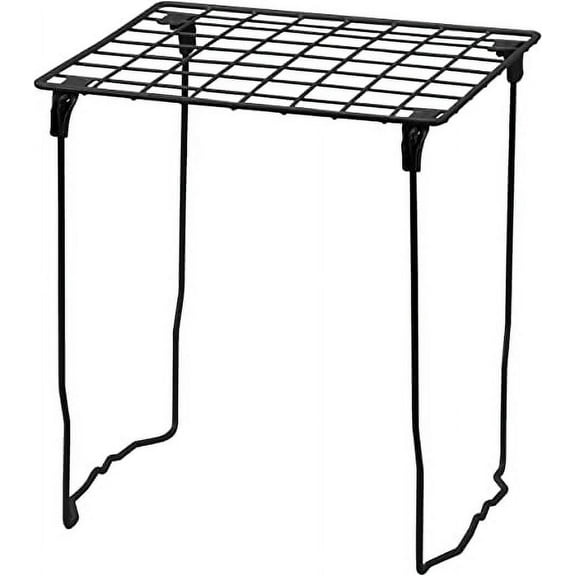BIGUY XTEILC Stackable Metal Locker Shelf, Black