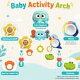 thumbnail image 2 of FVLOENG Crib Mobile Baby Stroller Arch Toy Snap-On Infant Nursery Mobile for Crib Boys Girls, 2 of 6