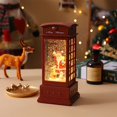 thumbnail image 4 of Eolstice Light Up Christmas Resin Figurine, LED Glowing Wind Lamp Decor, Festive Tabletop Ornament, Home Shelf Mantel Party Decoration, Holiday Gift, 4 of 4
