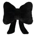thumbnail image 3 of Cojín decorativo de peluche con lazo, moderno cojín para sofá, asiento suave, decoración del hogar, 41 cm Negro, 3 of 9