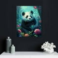 thumbnail image 5 of Nawypu Poster Bedroom Wall Art Canvas -painted  Cute Panda Suitable for Dining Room Home Office Decoration, 5 of 5
