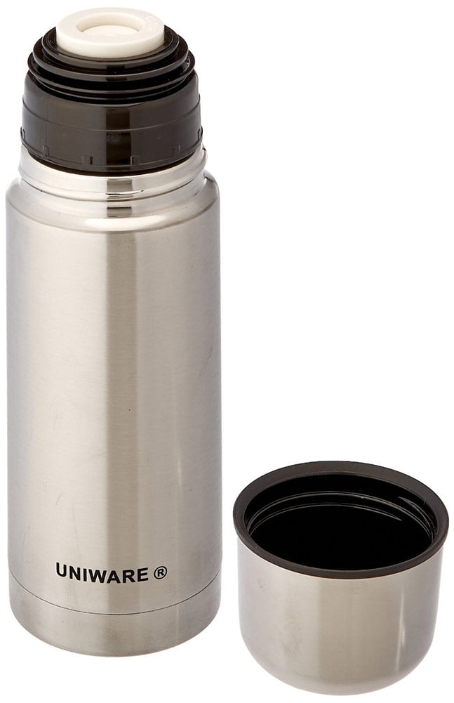 THERMOCAFE BY THERMOS STAINLESS STEEL VACUUM INSULATED BEVERAGE BOTTLE  350ML (SILVER)