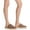 Beige, variant on Womens Verna Square Toe Slip on Mules