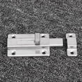 thumbnail image 4 of MasteelfCA 3pcs 3 Inch Stainless Steel Door Bolts Latch Sliding Door Lock Slide Bolts Hasp Staple Gate Safety Lock for Internal Doors (Silver), 4 of 8