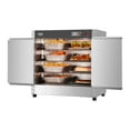 thumbnail image 1 of Hot Box Food Warmer 4-Tier Concession Warming Cabinet with Water Tray for Pizza, 1 of 9