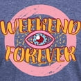 thumbnail image 3 of CafePress - Retro 80S Weekend Forever Men's Deluxe T Shirt - Mens Tri-blend T-Shirt, 3 of 4