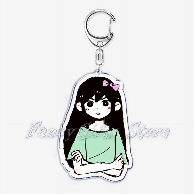 Llavero Omori de juego Popular, accesorio para bolso, colgante soleado, llaveros, joyería, regalos para estudiantes
