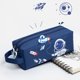 thumbnail image 2 of Estuche de lápices portátil de astronauta espacial, bolsa de papelería de dibujos animados para niños, bolsa de almacenamiento de gran capacidad, bolsa de lona para estudiantes escolares hola suerte  unisex, 2 of 2