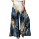 thumbnail image 1 of ICHUANYI Clearance Women Fashion Casual Printing Elastic Waist Loose Full Length Pants ICHUANYI "ICHUANYI", 1 of 4