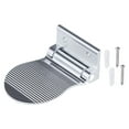 thumbnail image 3 of Esquirla Foldable Shower Foot Rest Compact Space Saving User Friendly Foot Step Stool Silver, 3 of 8